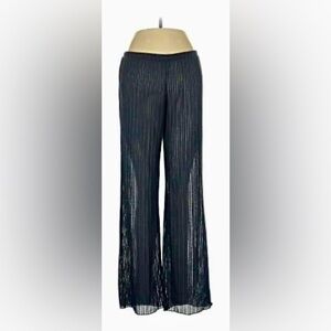 H&M Black sateen krinkle Pants